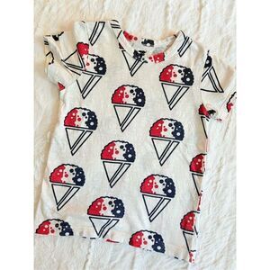 Monica + Andy snow cone short sleeve shirt 4T